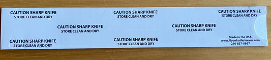 1.4" x 9" Knife Sleeve