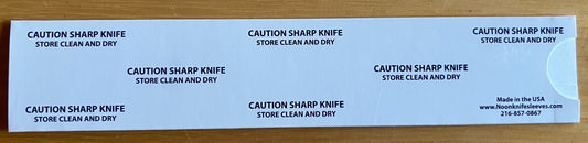 1.75" x 9" Knife Sleeve